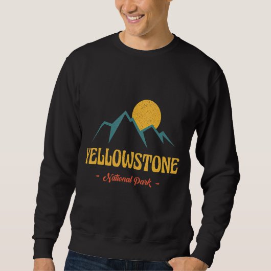 US Adventure Yellowstone National Park Sou Trui (Voorkant)