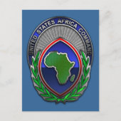 US Afrika Commando Briefkaart (Voorkant)