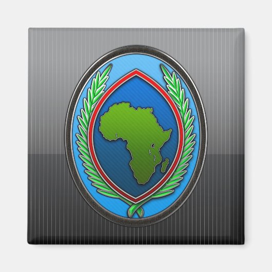 US Afrika Commando Magneet (Voorkant)