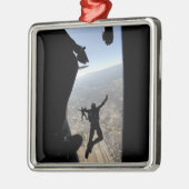 US Air Force Academy Parachute Team Metalen Ornament (Links)
