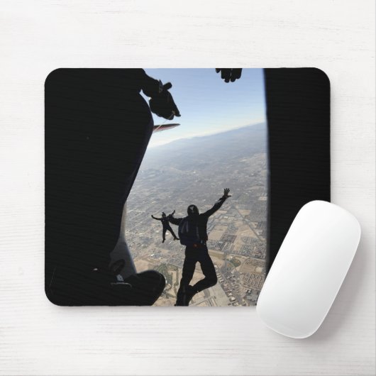 US Air Force Academy Parachute Team Muismat (Met muis)