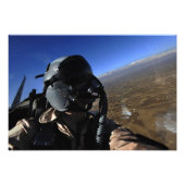 US Air Force Aerial Combat-fotograaf Foto Afdruk (Voorkant)