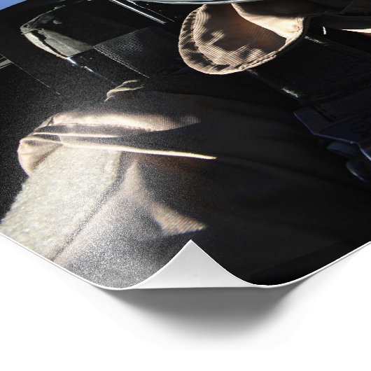 US Air Force Aerial Combat-fotograaf Foto Afdruk (Hoek)