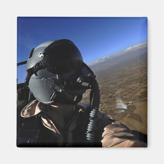 US Air Force Aerial Combat-fotograaf Magneet (Voorkant)