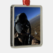 US Air Force Aerial Combat-fotograaf Metalen Ornament (Rechts)
