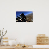 US Air Force Aerial Combat-fotograaf Poster (Keuken)