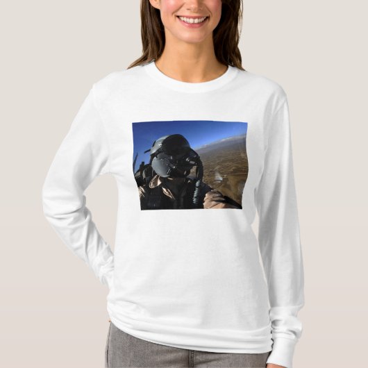 US Air Force Aerial Combat-fotograaf T-shirt (Voorkant)