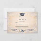 US Air Force Afstudeerfeest RSVP Kaartje (Voorkant)