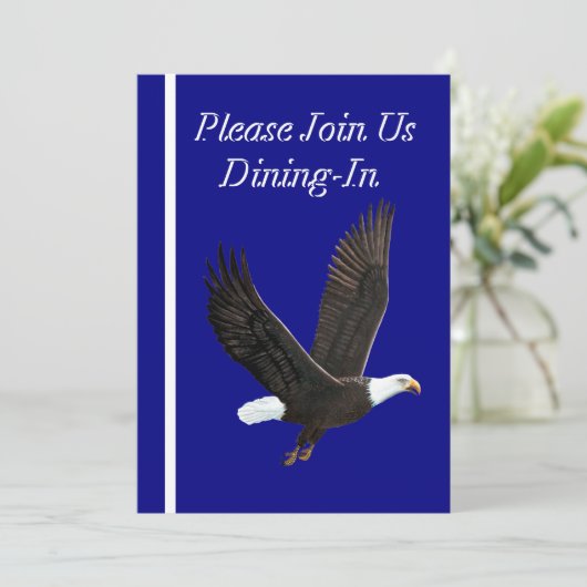 US Air Force Dining-in Invitation Kaart (Staand voorkant)