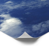 US Air Force F-22 Raptors in vlucht bij Guam Poster (Hoek)