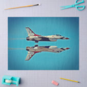 US Air Force Jet Airplanes Thunderbird F16 USAF Tissuepapier (Craft)