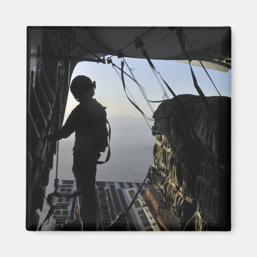 US Air Force Load kapitein Magneet (Voorkant)