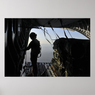 US Air Force Load kapitein Poster