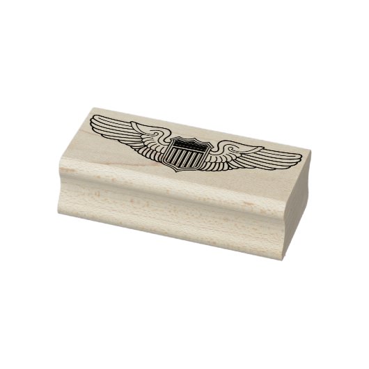 US Air Force Pilot Wings Crafting Rubber Stamp Rubberstempel (Stempel)