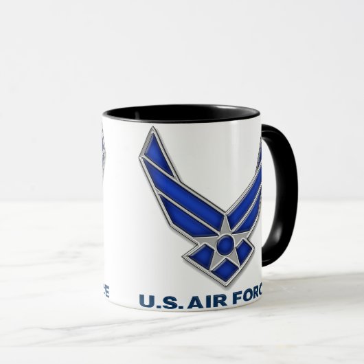 US Air Force Symbol LICHT Mok (Voorkant rechts)