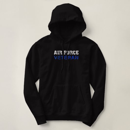 US Air Force, USAF, Veteranen van de luchtmacht in Hoodie (Design voorkant)