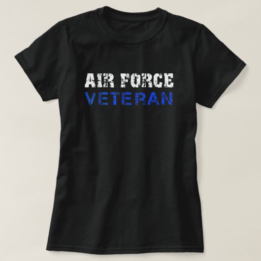 US Air Force, USAF, Veteranen van de luchtmacht in T-shirt (Design voorkant)