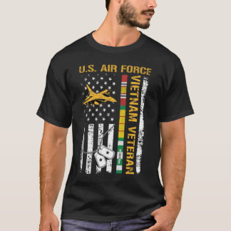 US Air Force Vietnam Veteran, USAF Veteran, VS Fl. T-shirt