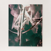 US Air Force X-29A ATD tijdens de vlucht Legpuzzel (Verticaal)