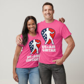 US Air Guitar Shirt voor Mannen Vrouwen Kinderen (Unisex)