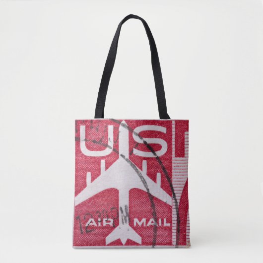 US Air Mail Canvas tas (Voorkant)