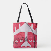 US Air Mail Canvas tas (Achterkant)