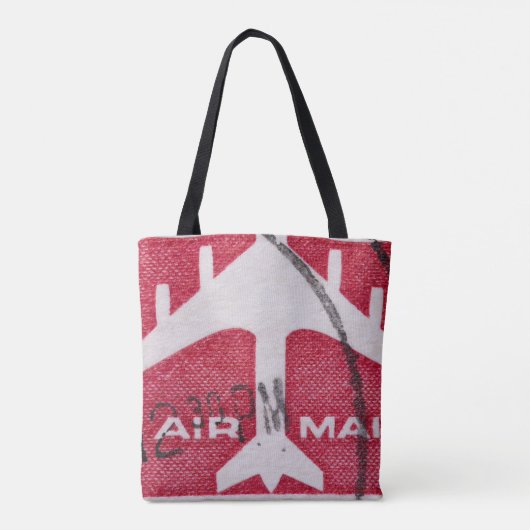 US Air Mail Canvas tas (Achterkant)