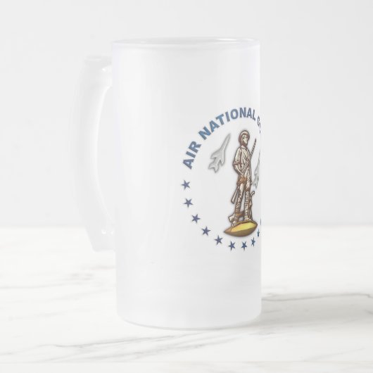 US Air National Guard Matglas Bierpul (Voorkant links)