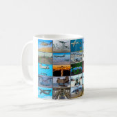 US AIRLIFT AVIATION "MONTAGE" KOFFIEMOK (Voorkant links)