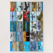 US AIRLIFT AVIATION "MONTAGE" LEGPUZZEL (Verticaal)