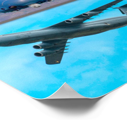 US AIRLIFT AVIATION "MONTAGE" POSTER (Hoek)