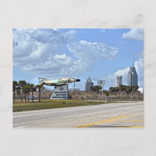 US Alabama Battleship Memorial Park Briefkaart (Voorkant)