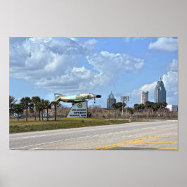 US Alabama Battleship Memorial Park Poster