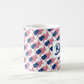 US AMERICA Blessed Ephesians Christelijke scripts Koffiemok (Center)