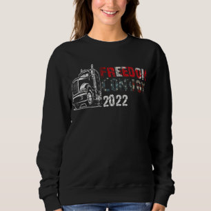 US America Flag Freedom Convoy 2022 voor Canada Trui