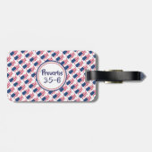 US AMERICA Trust in the Lord Spreuken 3 Bagage Bagagelabel (Achterkant horizontaal)