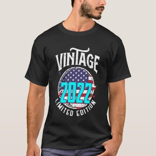 US American Flag Limited Edition -  2022 T-shirt (Voorkant)