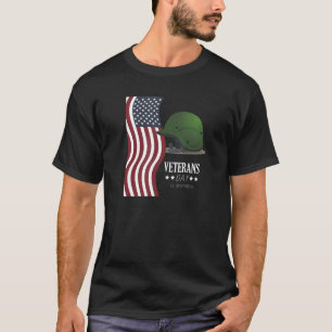 US American Helmet America Service H. T-shirt
