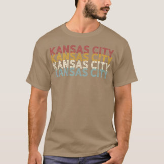 Us Amerikaanse Stad 70S Usa Kansas City cadeau T-shirt