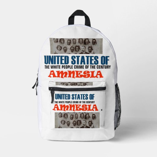US AMNESIA BAG Print Cut Naagrugzak Bedrukte Rugzak (Voorkant)