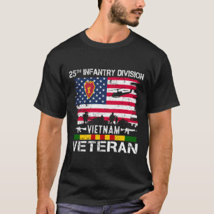US Army 25th Infantry Division Vietnam Veteran T-shirt