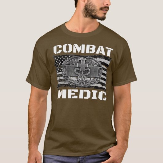 US ARMY Combat Medic T-shirt Perfect Veteran Medic (Voorkant)