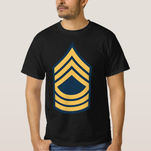 US Army Master Sergeant OR8-E8 Rank insignes T-shirt