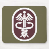 US Army Medical Command Muismat (Voorkant)