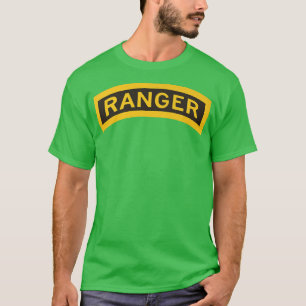 US Army Ranger Tab Alleen Terug  T-shirt