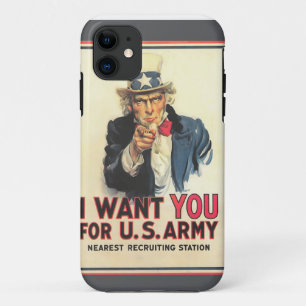 US Army Recrugement Poster IPhone case