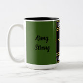US Army Veteran Cup Tweekleurige Koffiemok (Links)