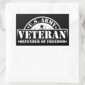 US Army Veteran Sticker | Military Pride Decal (Tas)