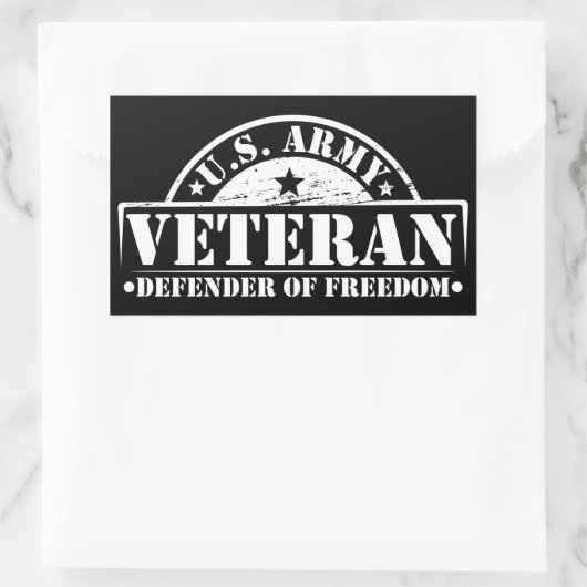 US Army Veteran Sticker | Military Pride Decal (Tas)