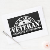 US Army Veteran Sticker | Military Pride Decal (Envelop)